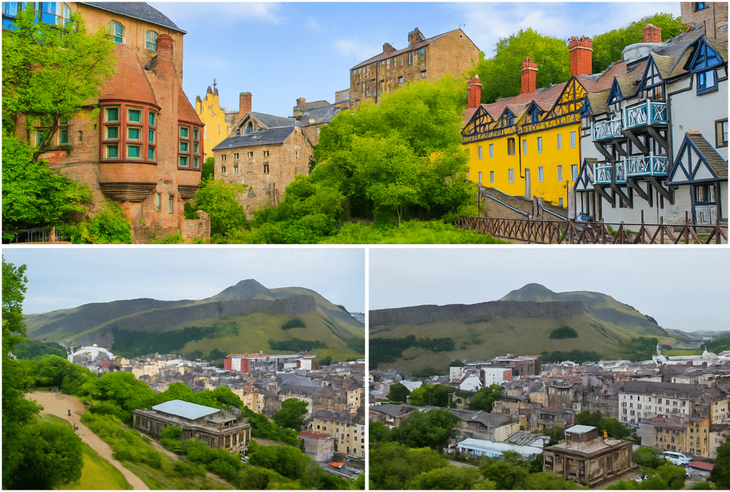 collage white border small Edinburgh Luxury Travel
