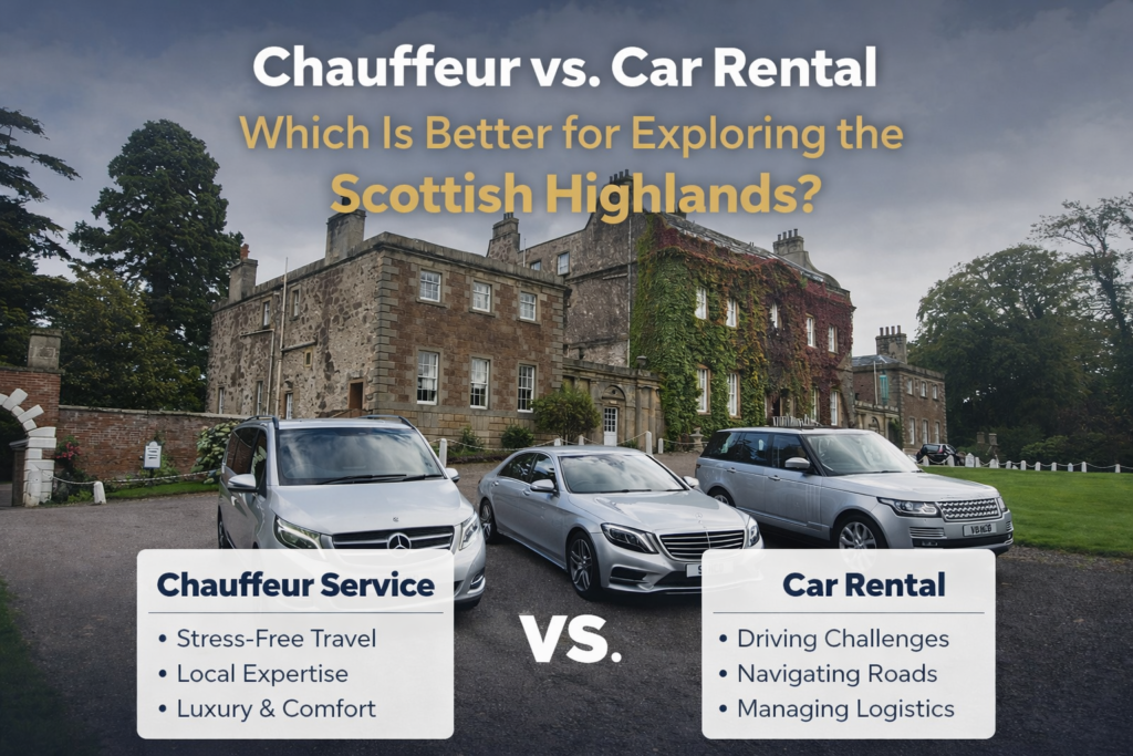 Chauffeur vs. Car Rental Which Is Better for Exploring the Scottish Highlands