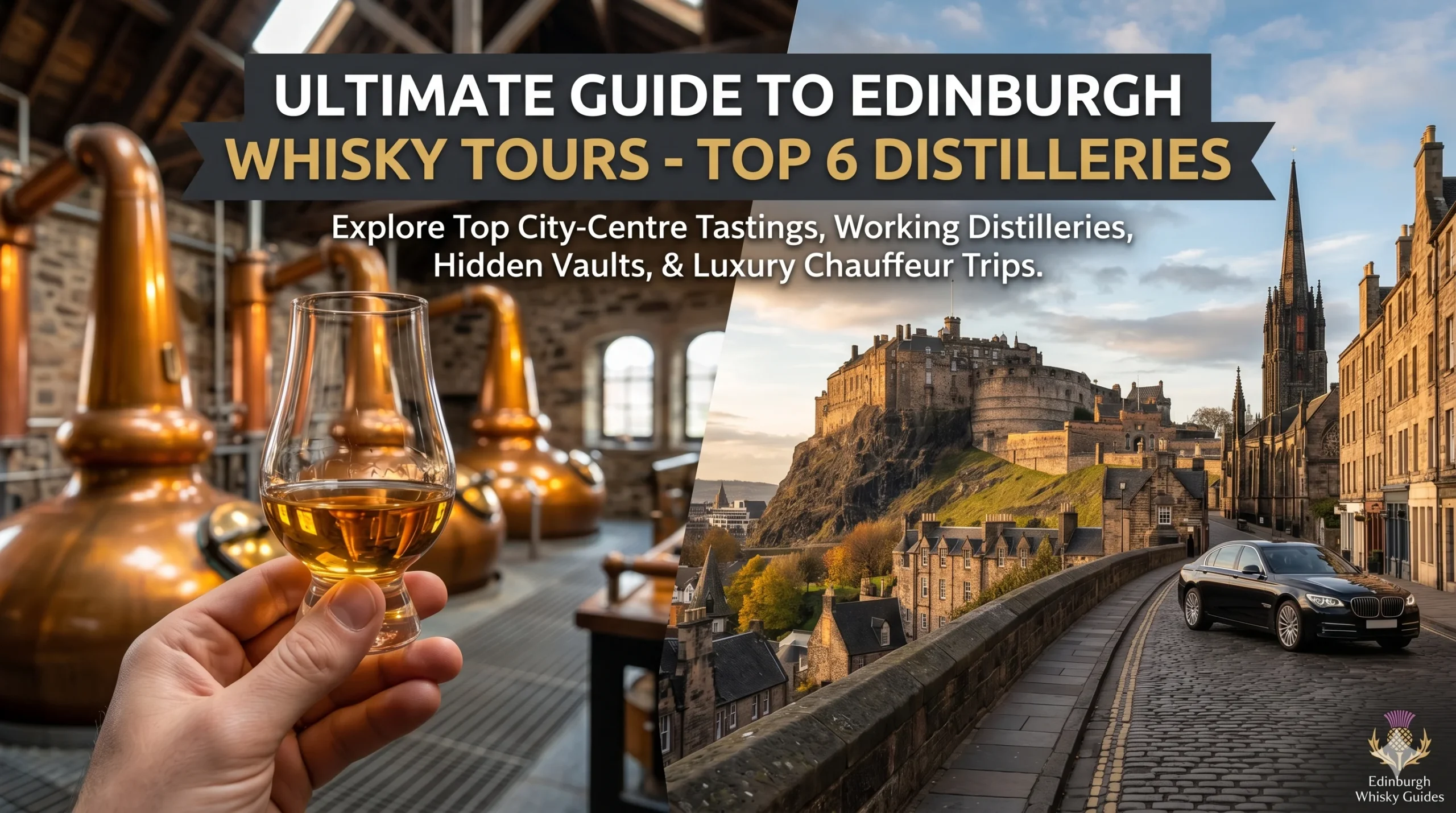 Ultimate Guide to Edinburgh Whisky Tours - Top 6 Distilleries
