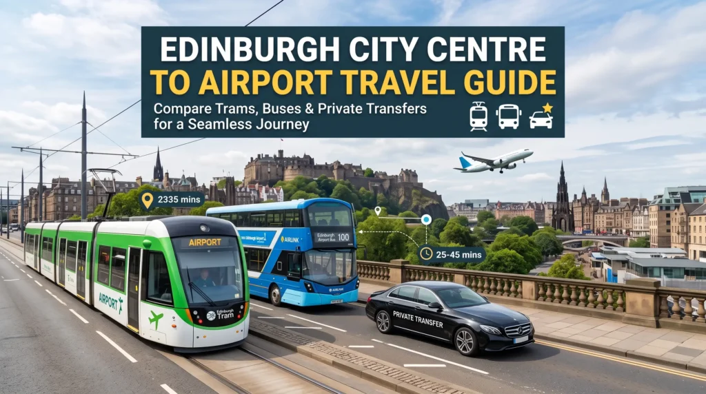 Edinburgh City Centre to Airport Travel Guide