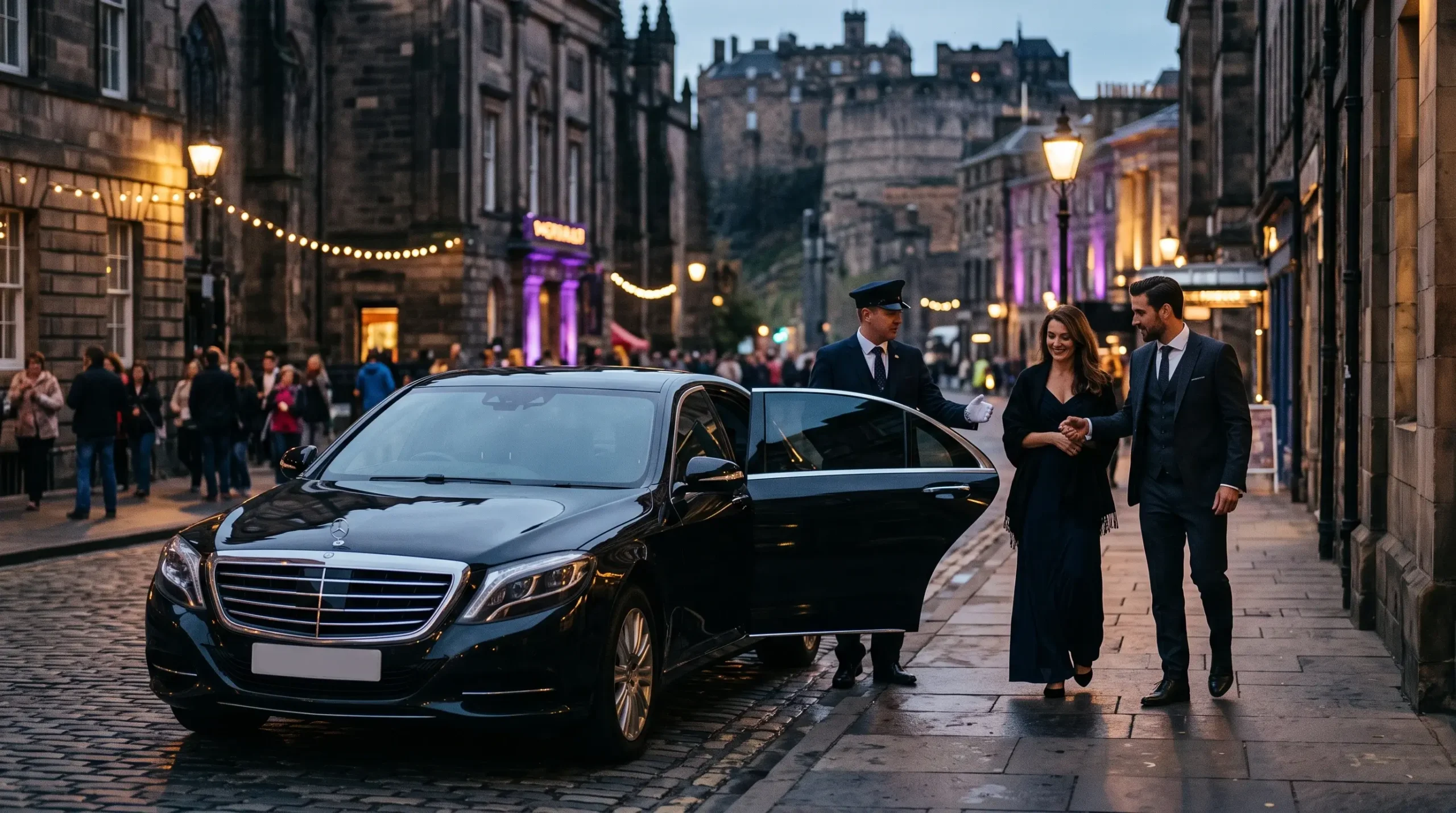 Edinburgh Festival Chauffeur - Private Transport & VIP Support