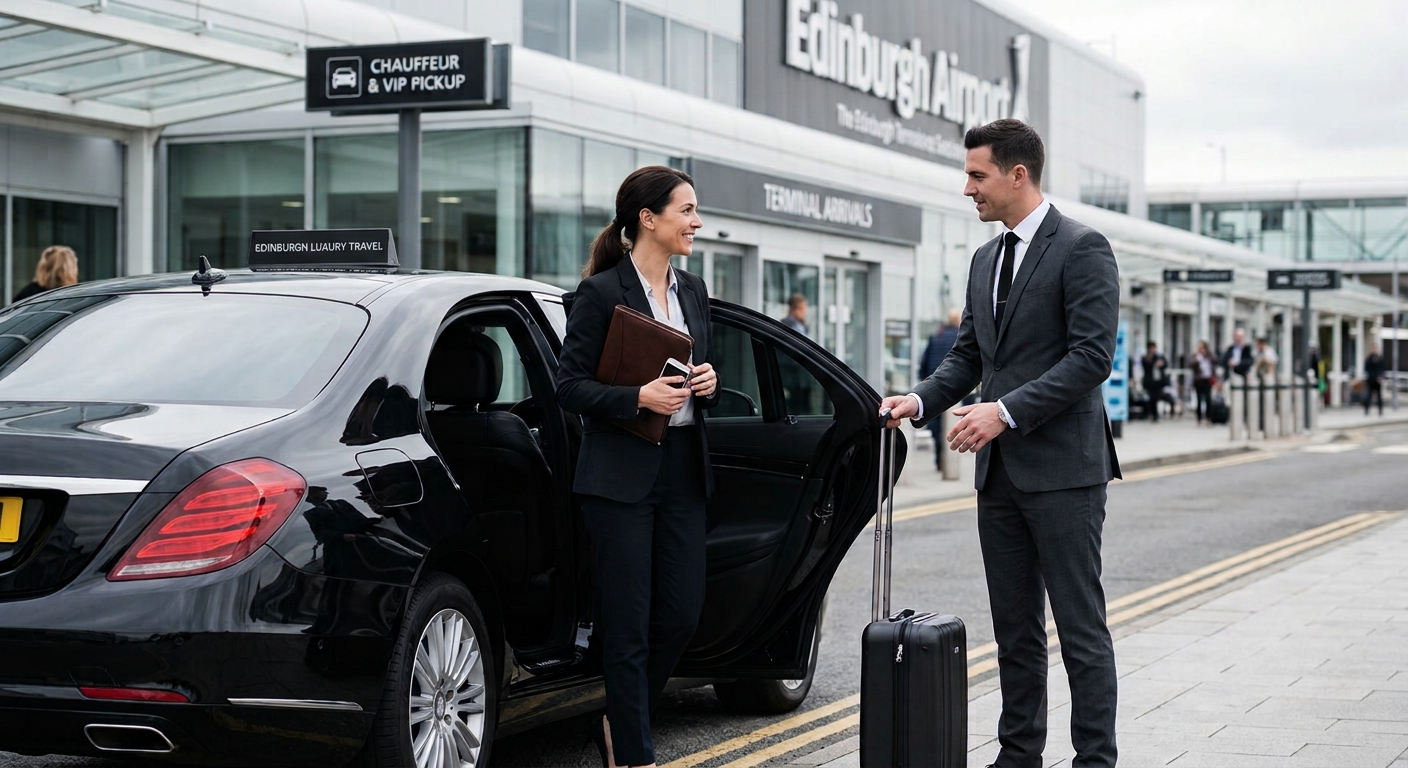 Edinburgh Airport Chauffeur Services for Business Travel